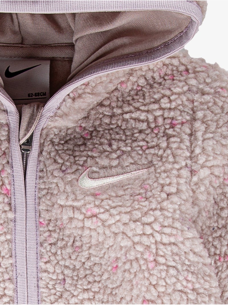 Combinaison Bébé en polaire - Nike Rose - Kiabi