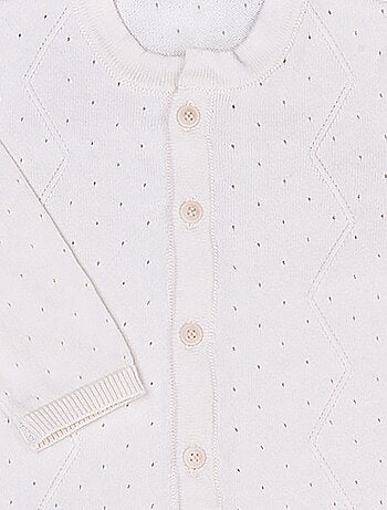 Combinaison bébé en tricot Kitikate