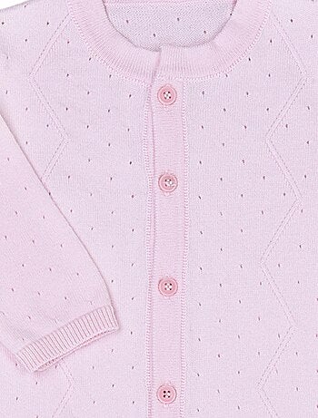 Combinaison bébé en tricot Kitikate