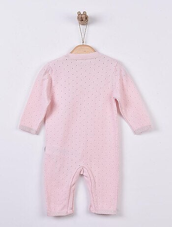 Combinaison bébé en tricot Kitikate