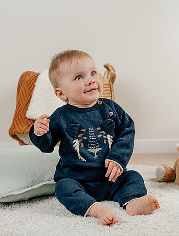 Combinaison bébé en tricot Noukie's