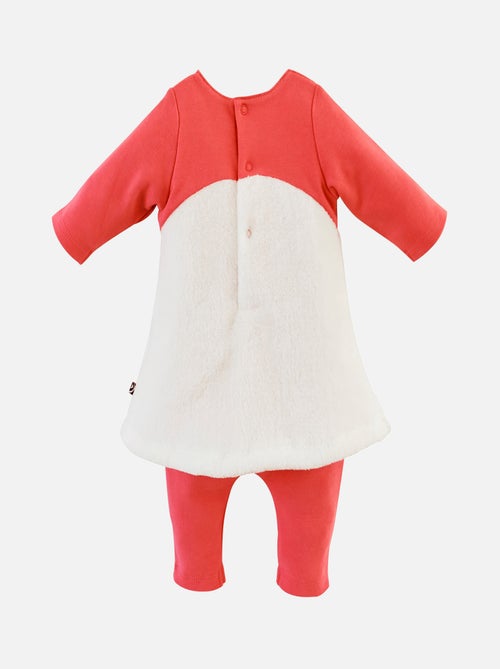 COMBINAISON BEBE FILLE THEME CAMELIA - Kiabi