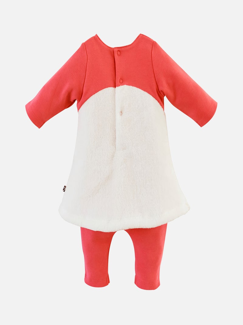 COMBINAISON BEBE FILLE THEME CAMELIA Beige - Kiabi