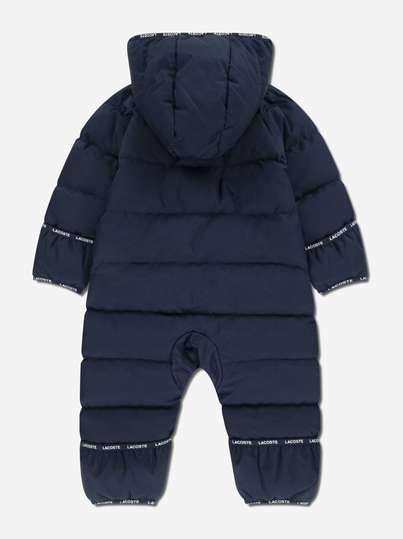 Combinaison bébé Lacoste Solid pram Bleu marine - Kiabi