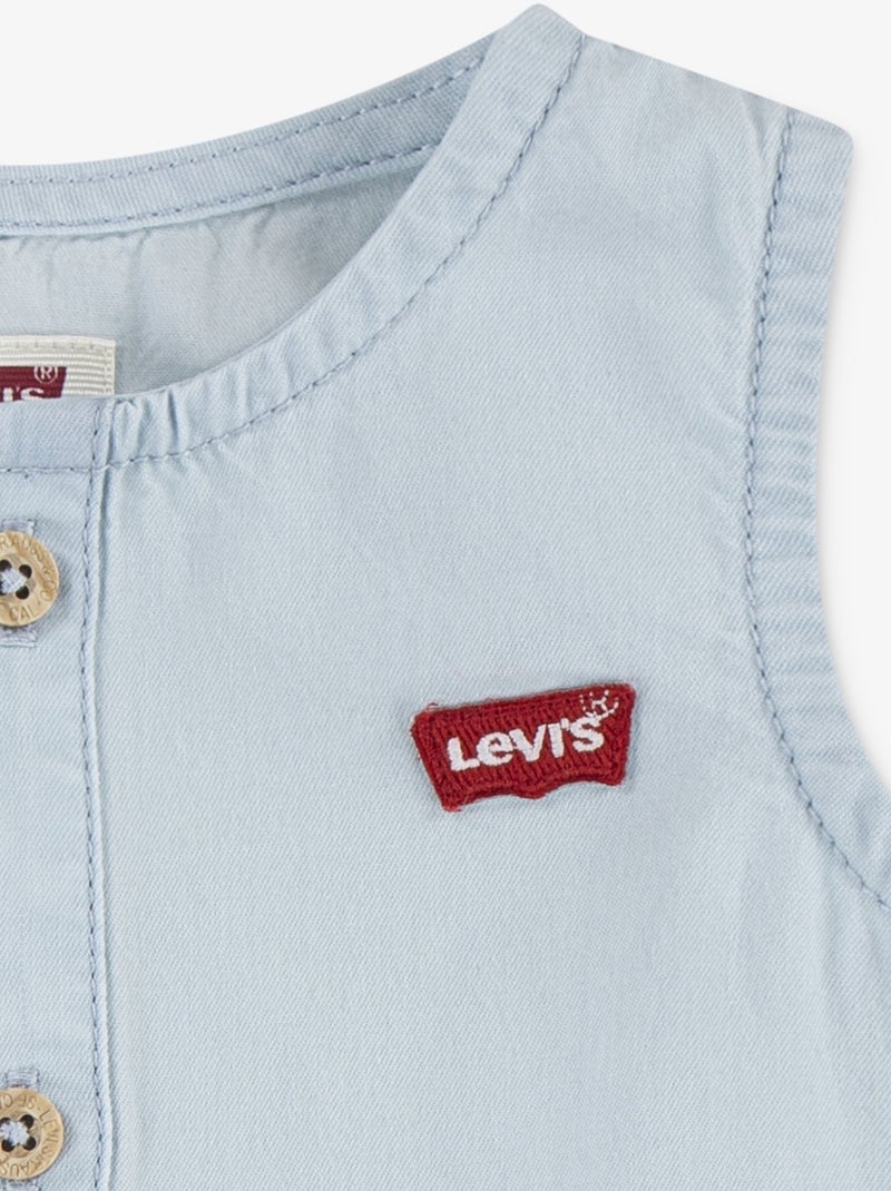 Combinaison bébé Levi's Kids en jean Bleu clair - Kiabi
