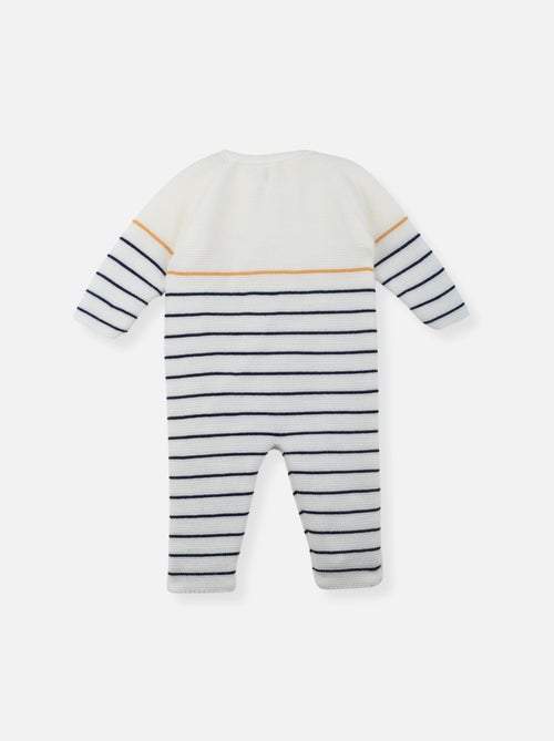 Combinaison bébé marinière - Kiabi Combinaison bébé marinière - Kiabi
