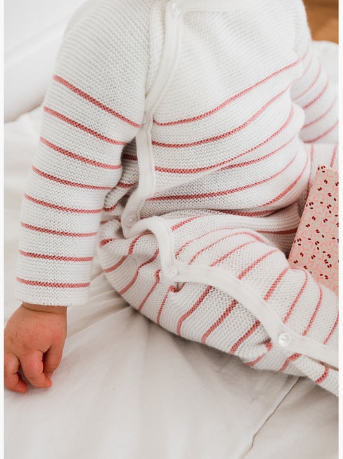 Combinaison bébé marinière - Kiabi Combinaison bébé marinière - Kiabi