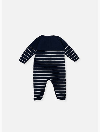Combinaison bébé marinière