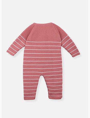 Combinaison bébé marinière
