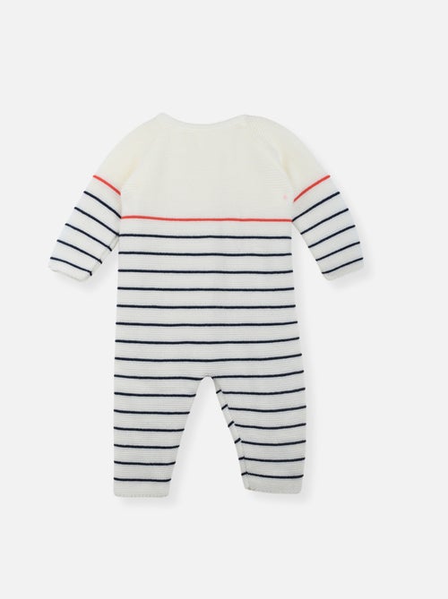 Combinaison bébé marinière - Kiabi Combinaison bébé marinière - Kiabi