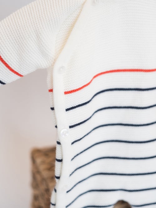 Combinaison bébé marinière - Kiabi Combinaison bébé marinière - Kiabi