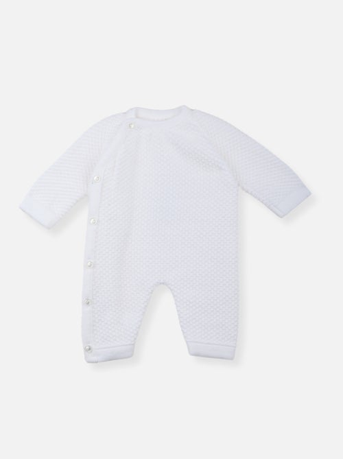 Combinaison bébé nid d'abeille - Kiabi Combinaison bébé nid d'abeille - Kiabi