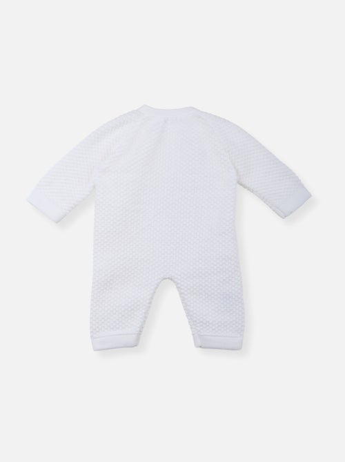 Combinaison bébé nid d'abeille - Kiabi Combinaison bébé nid d'abeille - Kiabi