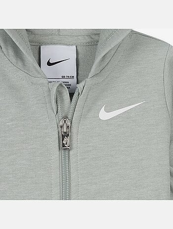 Combinaison bébé Nike zippé à capuche