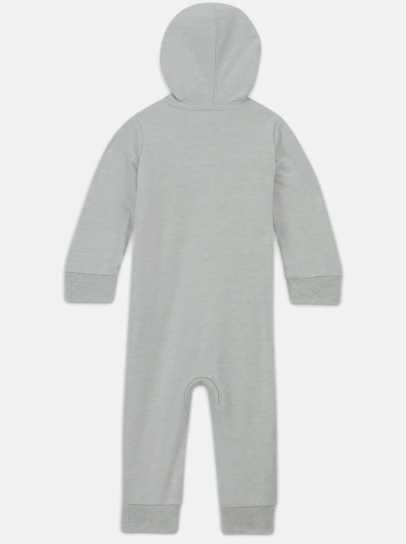 Combinaison bébé Nike zippé à capuche Gris - Kiabi