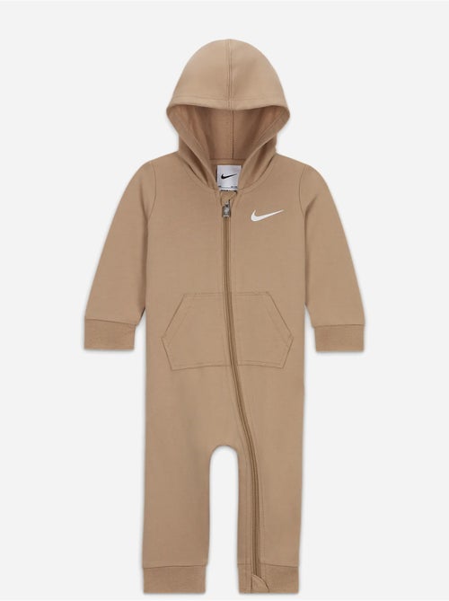 Combinaison bébé zippé à capuche - Nike - Kiabi