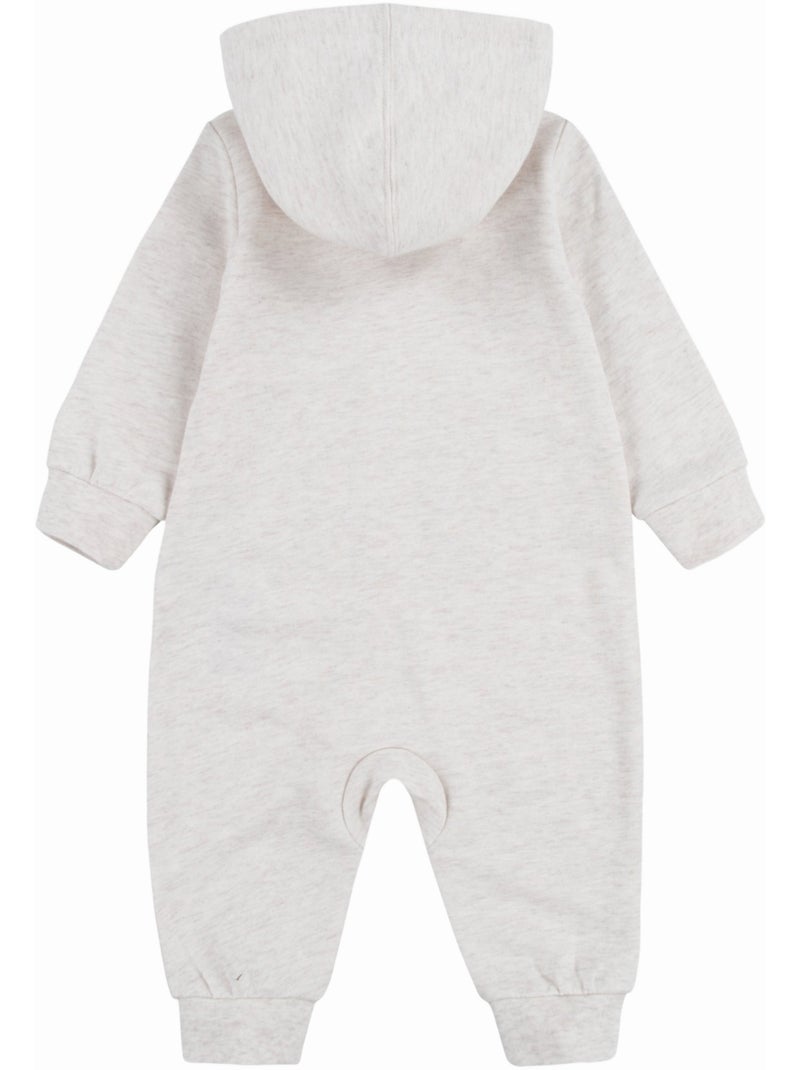 Combinaison bébé zippée - Nike Blanc cassé - Kiabi