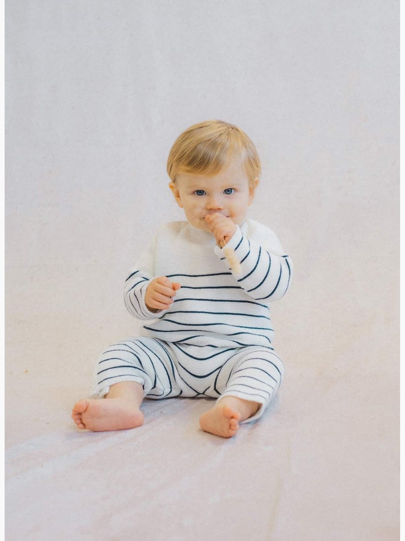 Combinaison Blanc Bleu marine - Kiabi