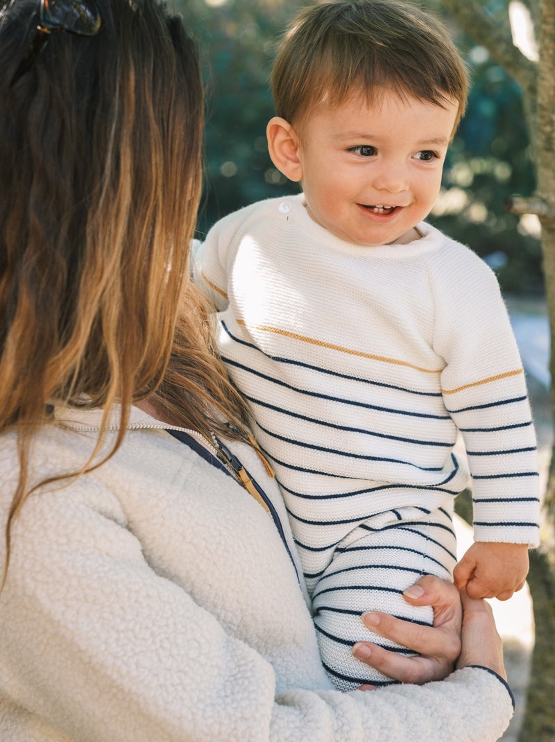 Combinaison Blanc Jaune - Kiabi