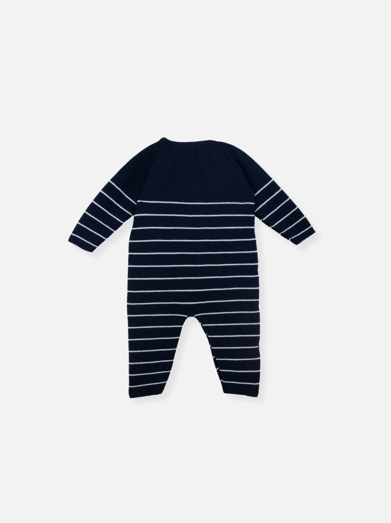Combinaison Bleu Bleu marine Blanc - Kiabi