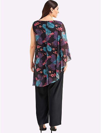 Combinaison Cape En Qualité Fluide - Taille Standard - Sheego