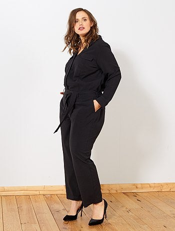 Combinaison col pyjama - Kiabi