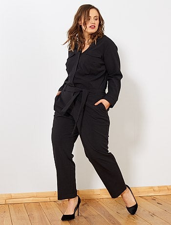 Combinaison col pyjama - Kiabi