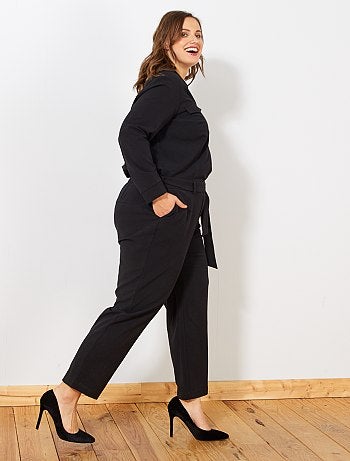 Combinaison col pyjama - Kiabi