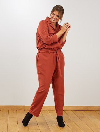 Combinaison col pyjama - Kiabi