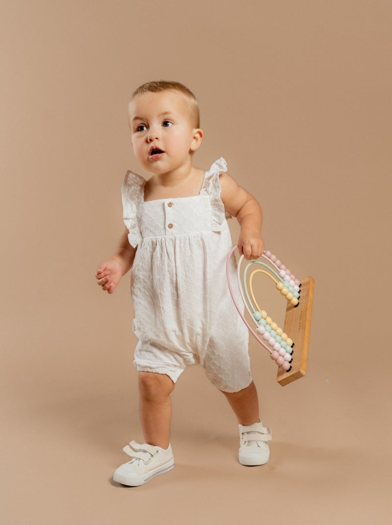 Combinaison, Coton Noukie's Blanc - Kiabi