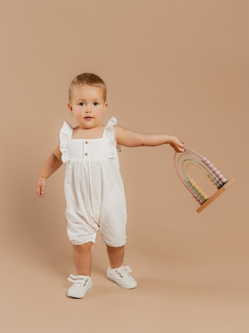 Combinaison, Coton Noukie's Blanc - Kiabi