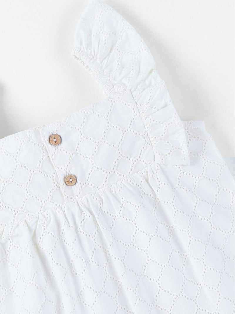 Combinaison, Coton Noukie's Blanc - Kiabi