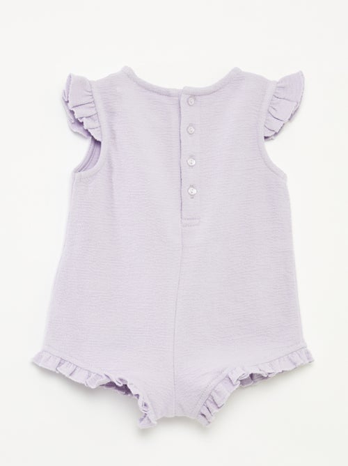 Combinaison courte à volants 'Disney' - Kiabi