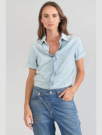 Combinaison COZETTE loose, large en jeans 'Le Temps Des Cerises'