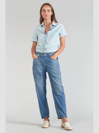 Combinaison COZETTE loose, large en jeans 'Le Temps Des Cerises'