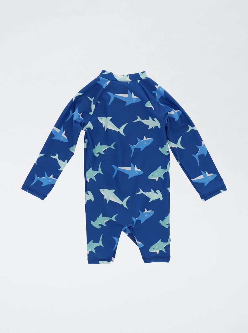 Combinaison de bain 1 pièce BLEU - Kiabi