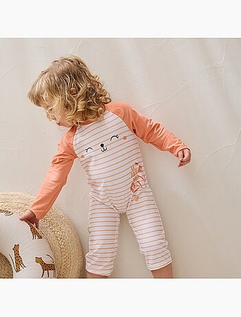 Combinaison de bain bébé manches longues protection UV Calvi