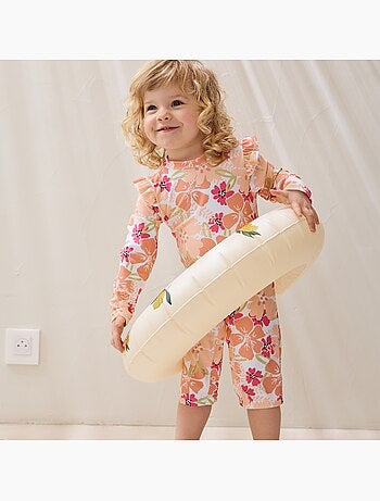 Combinaison de bain bébé manches longues protection UV Deauville