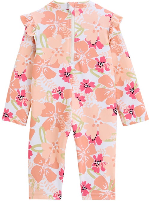 Combinaison de bain bébé manches longues protection UV Rosara - Kiabi