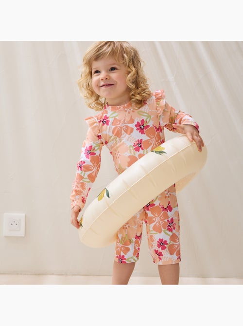 Combinaison de bain bébé manches longues protection UV Rosara - Kiabi