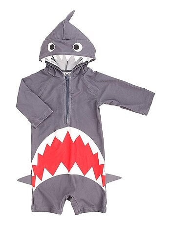 Combinaison de bain enfant requin 5 ans