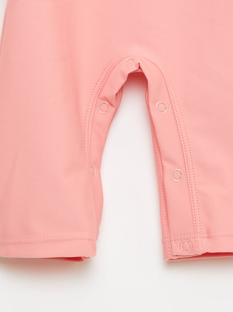 Combinaison de bain 'Petit Béguin' Corail - Kiabi