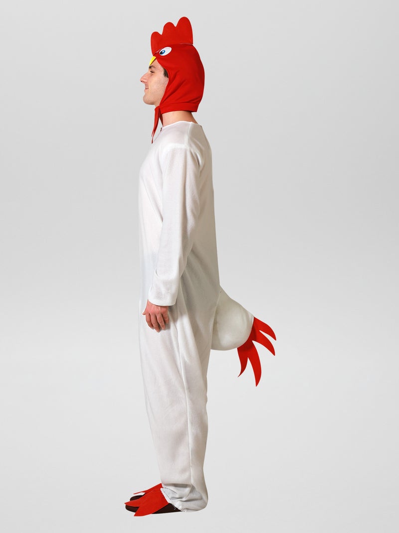 Combinaison de déguisement  'Coq' Blanc - Kiabi
