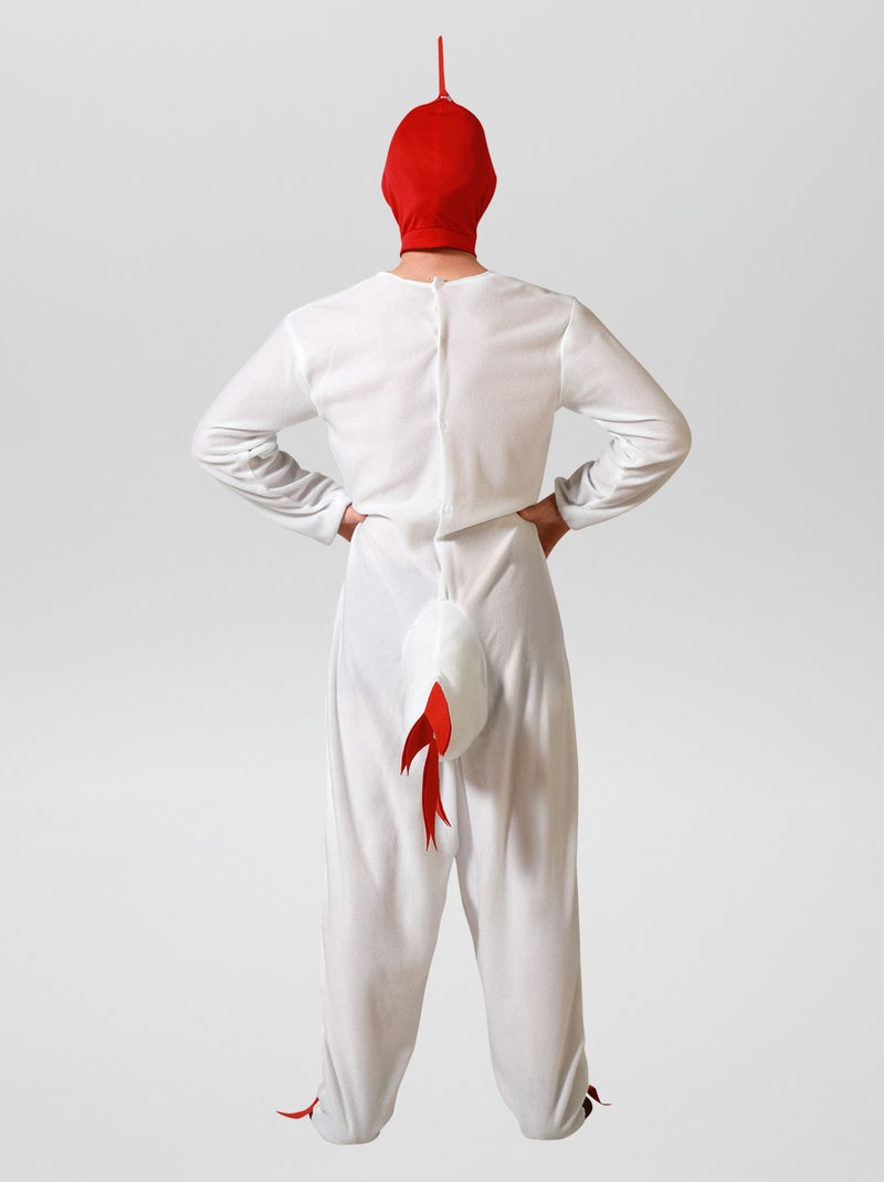 Combinaison de déguisement  'Coq' Blanc - Kiabi