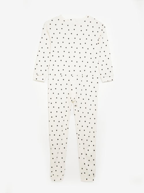 Combinaison de nuit avec ouverture zippée - Facile à enfiler - Kiabi Combinaison de nuit avec ouverture zippée - Facile à enfiler - Kiabi