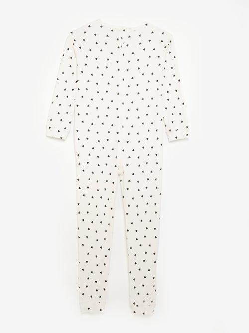 Combinaison de nuit avec ouverture zippée - Facile à enfiler - Kiabi Combinaison de nuit avec ouverture zippée - Facile à enfiler - Kiabi