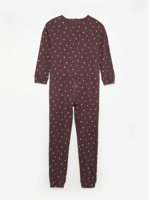 Combinaison de nuit avec ouverture zippée - Facile à enfiler - Kiabi Combinaison de nuit avec ouverture zippée - Facile à enfiler - Kiabi