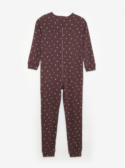 Combinaison de nuit avec ouverture zippée - Facile à enfiler - Kiabi Combinaison de nuit avec ouverture zippée - Facile à enfiler - Kiabi