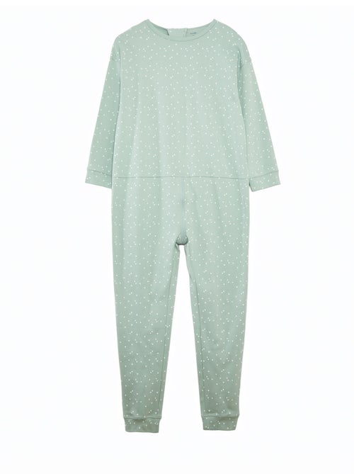 Combinaison de nuit avec ouverture zippée - So Easy - Kiabi