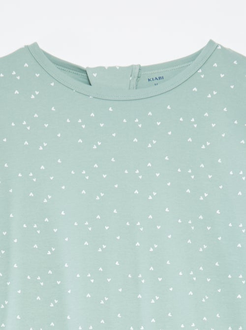 Combinaison de nuit avec ouverture zippée - So Easy - Kiabi